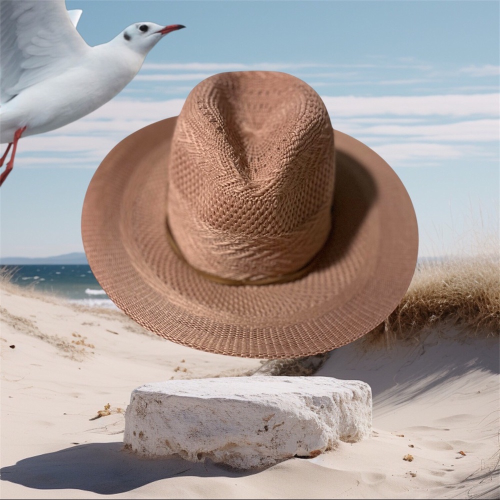 C.C Panama Beach Sun HAT Color Rose